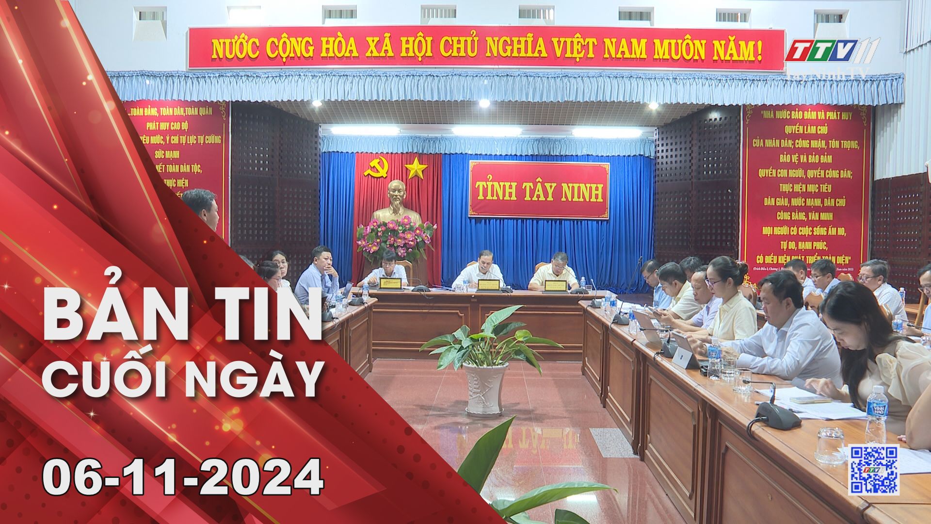 Bản tin cuối ngày 06-11-2024 | Tin tức hôm nay | TayNinhTV